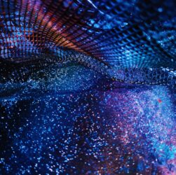 abstract colorful background of night star